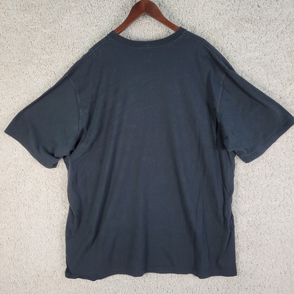 Carhartt T-Shirt Men's Sz 3XL Black Big Logo Spell Out Short Sleeve Original Fit - Picture 5 of 9